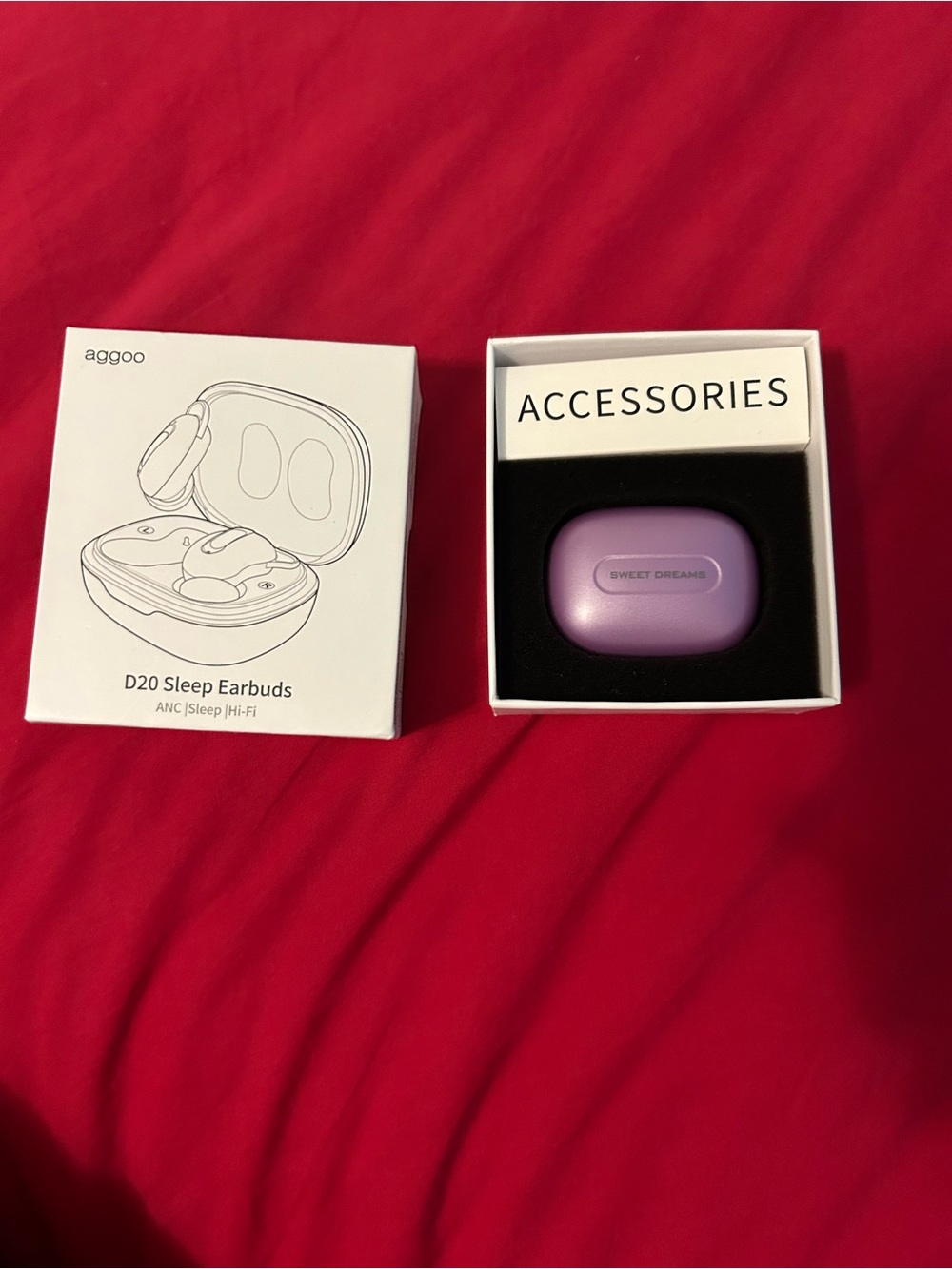D20 Sleep Earbuds - White - Picture 2 of 5
